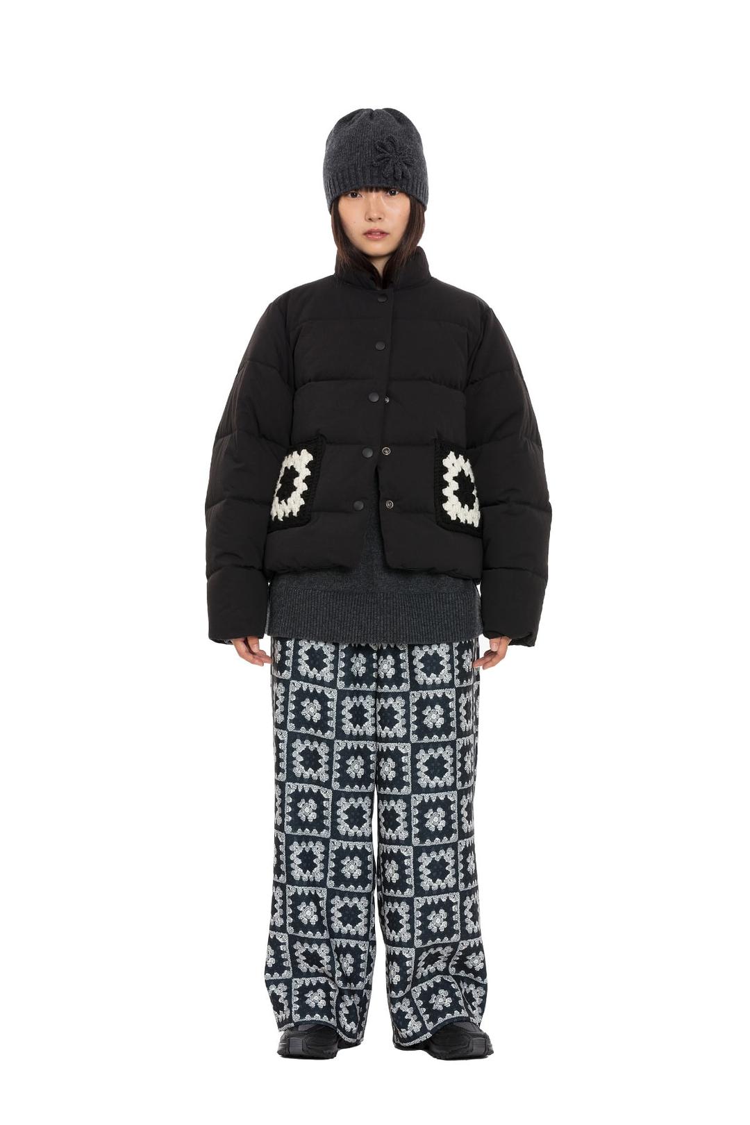 REVERSIBLE PUFFER JACKET (BLACK)