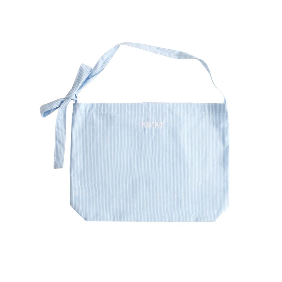 basic ecobag - blue stripe