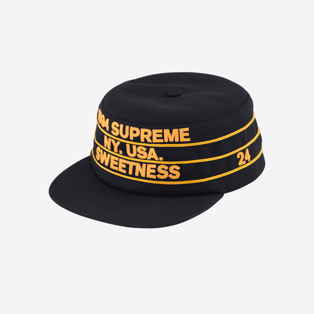 Supreme Pro Bowl Pillbox Hat Black - 24SS