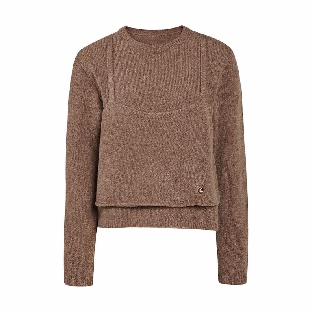 뷔스티에 레이어드 니트 GRBN1PO211