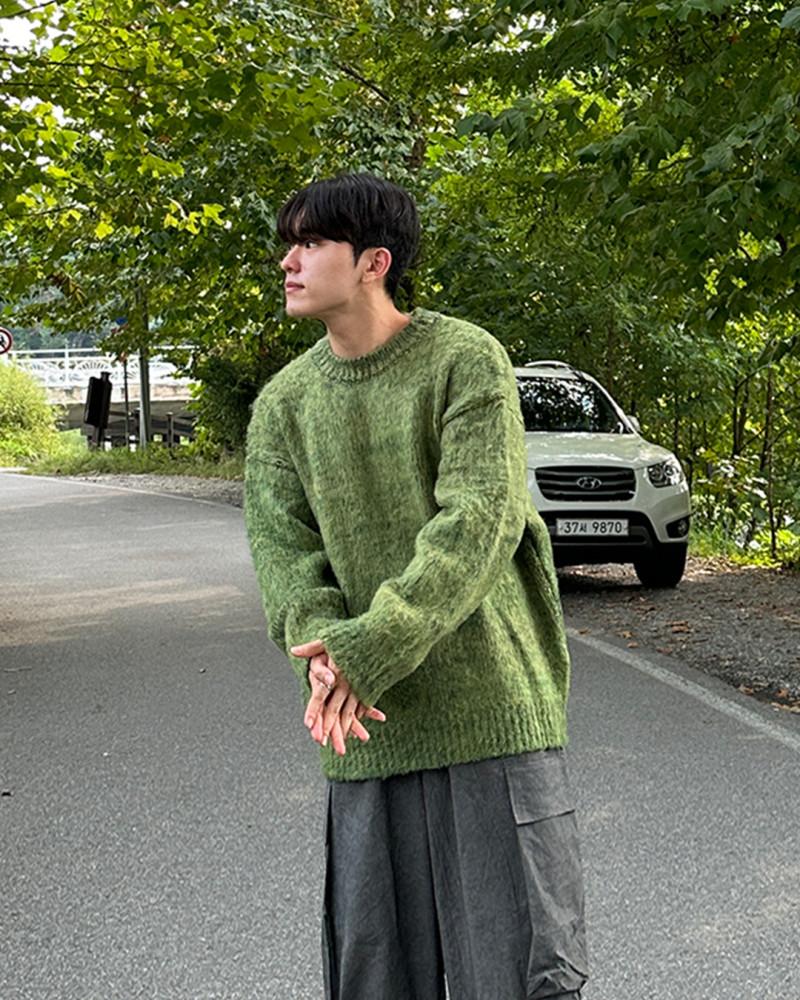 앙고라 브러쉬 니트 ﻿(6color)