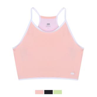 (SPAO ACTIVE) 래쉬가드 랍빠배색 크롭 탑_SPARA37G01