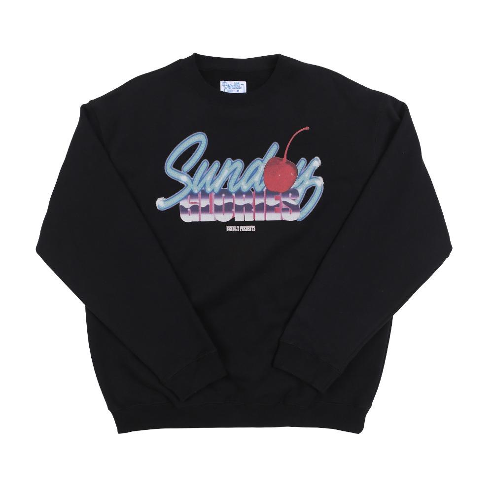 SUNDAY GLORIES SWEATSHIRTS -BLACK
