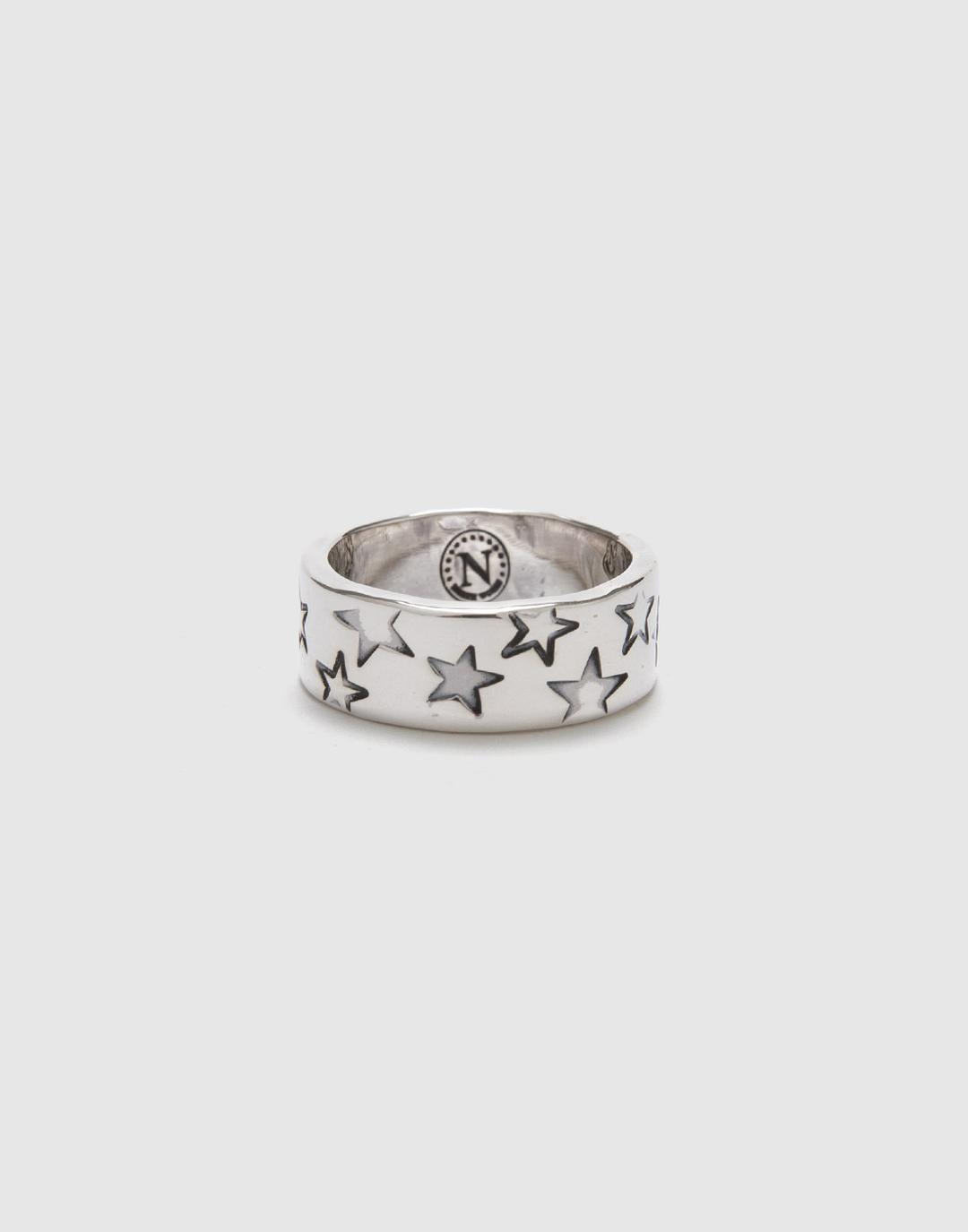 900 Silver Stamp Ring (W-321b)