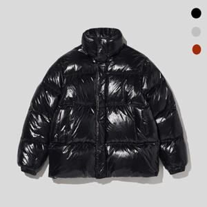 플랙진 22 F/W 유니 하이넥 글로시 덕 다운 패딩 점퍼 4컬러 PWTT4DJL11U