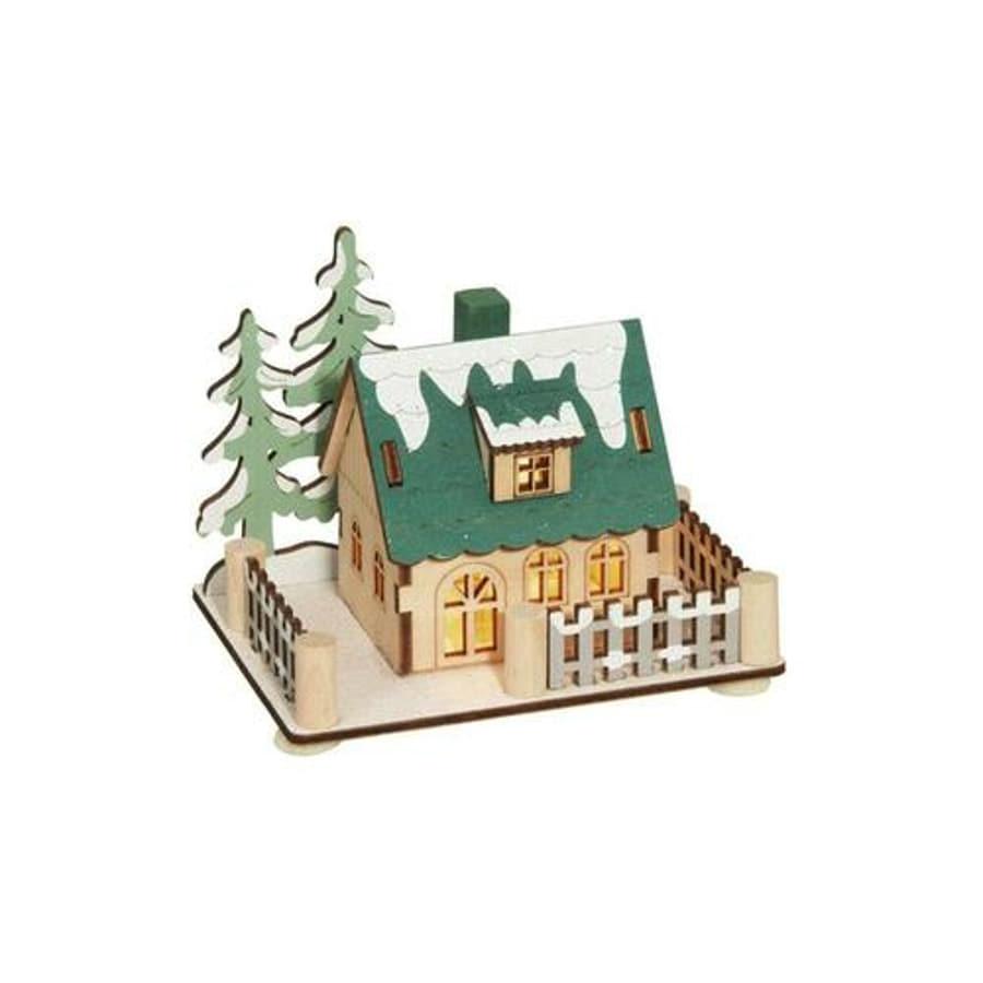 베러플레이스 SCANDINAVIAN LIGHTED LODGE GREEN
