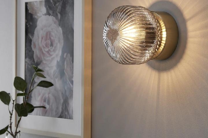 솔클린트 유리 벽등 스마트 조명 엔틱 무드등 거실 실내 월램프