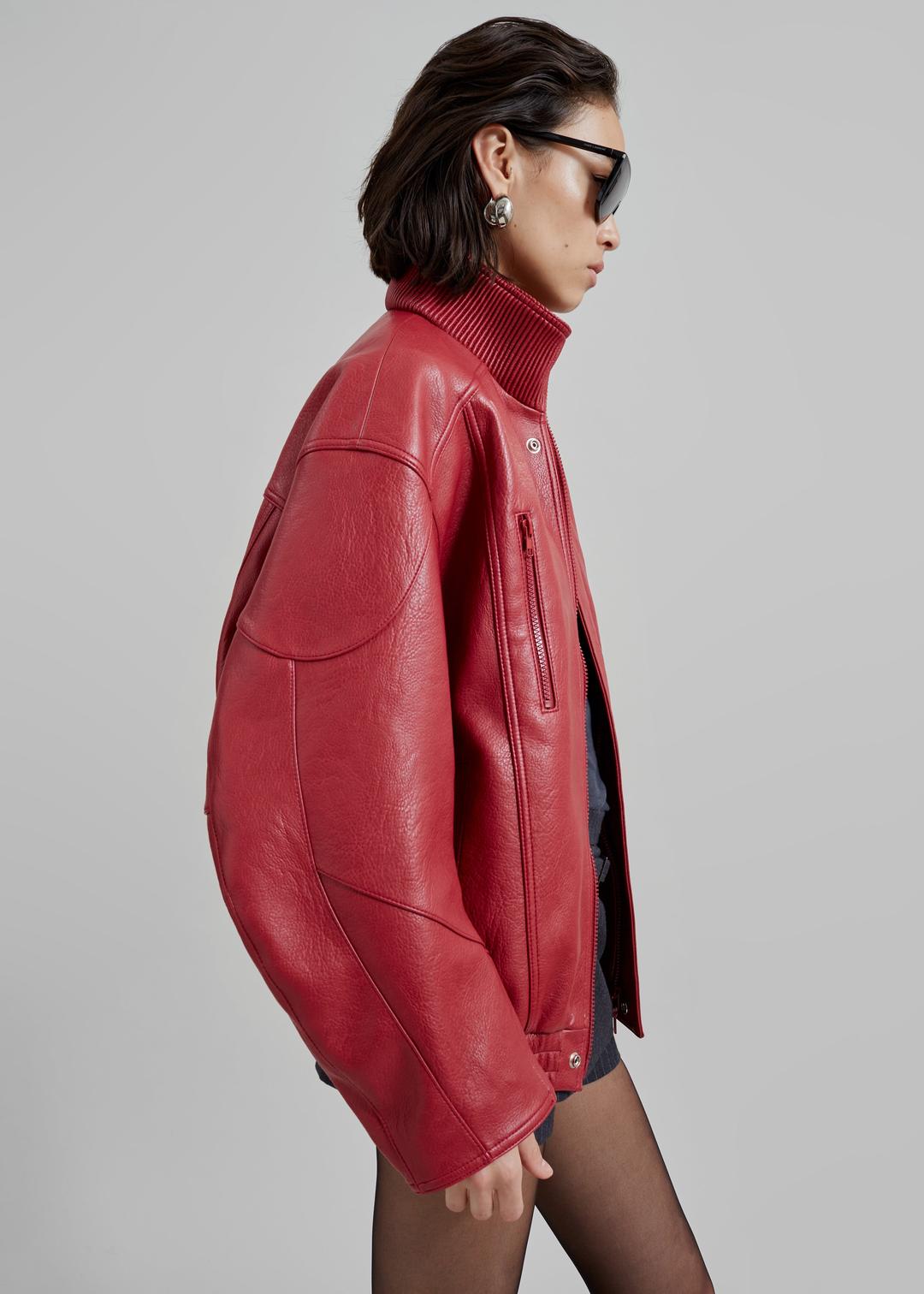 Zion Bomber Jacket - Red - ONE SIZE