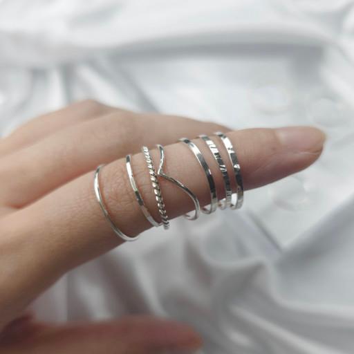 데일리 은반지 실반지 3개 골라담기