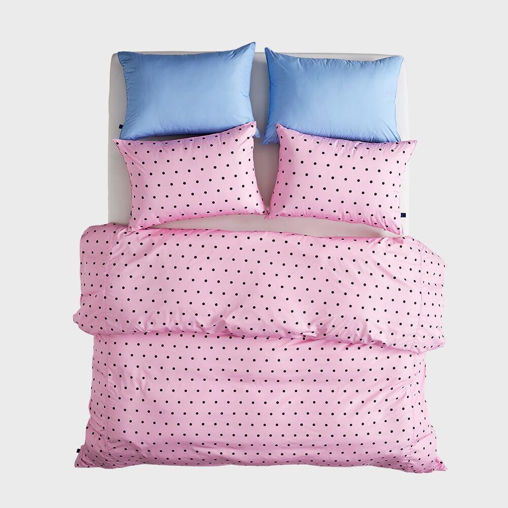 스트로베리 도트&블루 레이어드 알러지케어 이불커버세트 SSQ