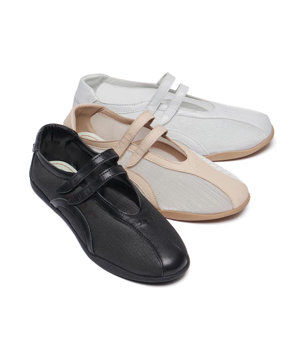 [NEW 10%ㅣ일부컬러 06.05이내 출고] TWIN SHEER MESH SNEAKERS - 3 colors