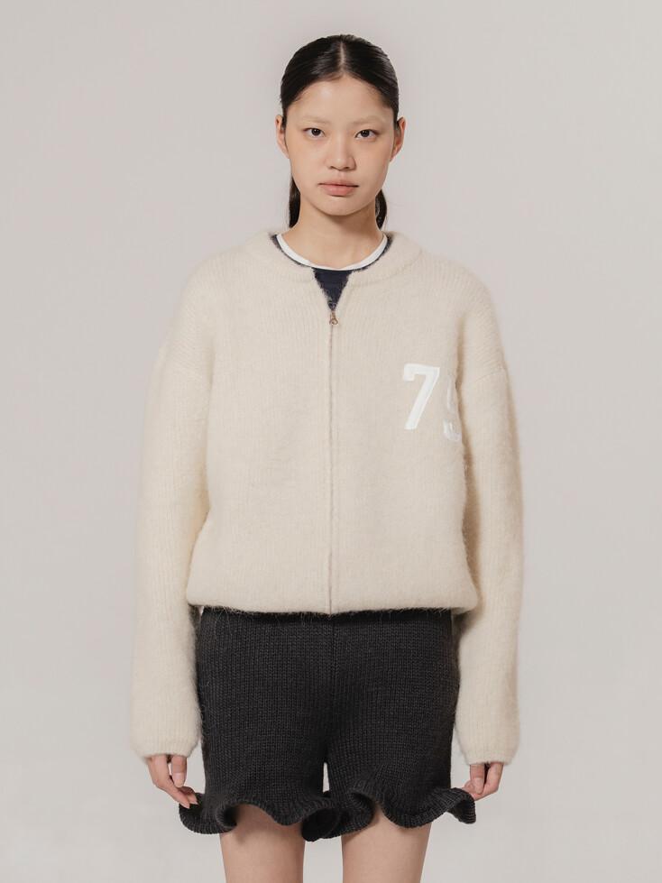 79 PATCHED ALPACA ZIP CARDIGAN_ECRU