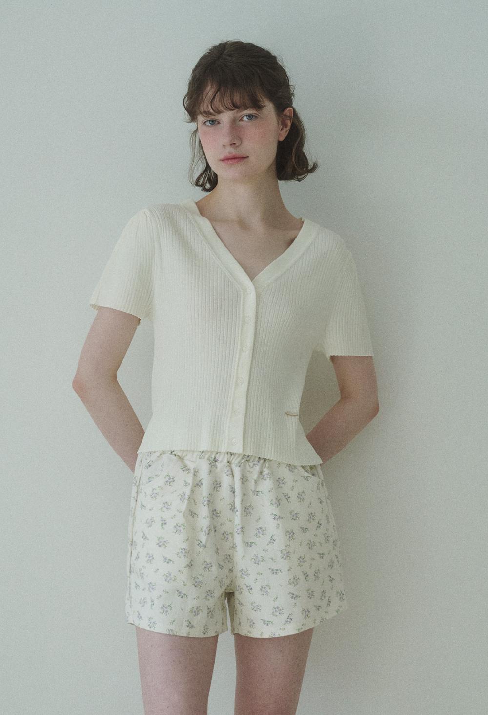 바닐라니트 Sherbet silk knit iced sleeve knit