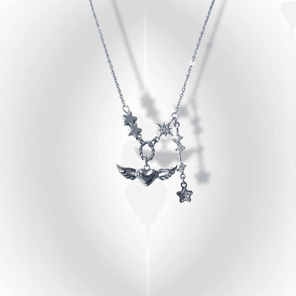 플라잉 앤젤 윙 목걸이
