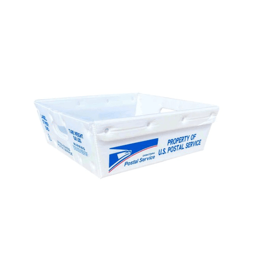 US postal service tray wh/blue
