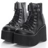 [데모니아] DEMONIA 케라21 레이스업 앵클커프 웨지플랫폼 부츠