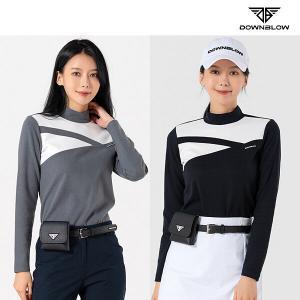 [다운블로우] 다운블로우 여성 방한 스판 반폴라 티셔츠 DBFWL2102W (P003314832)