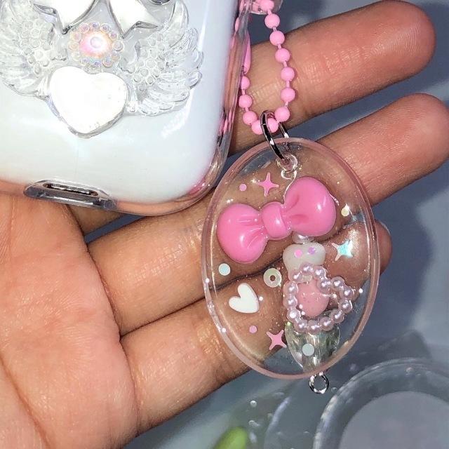 lovely ribbon keyring