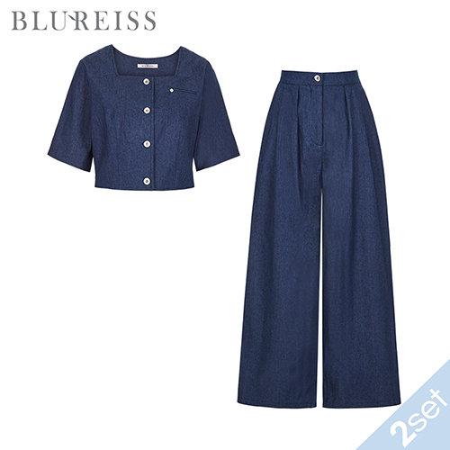 데님크롭자켓+와이드롱팬츠SET_BI4M1JK1021