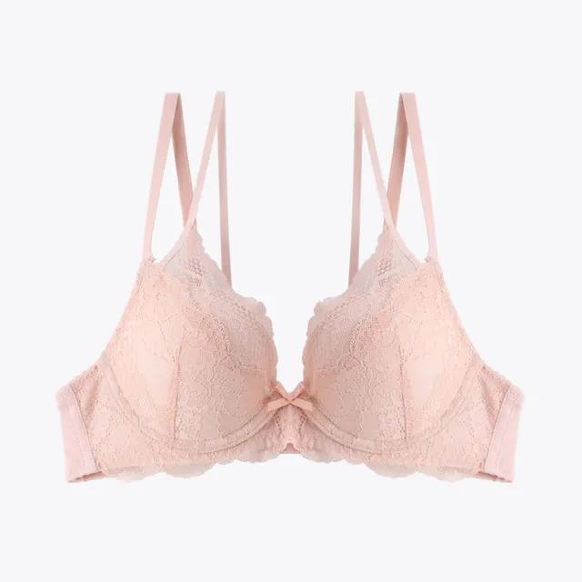 세트상품 피치 커버리지 레이스브라 햄라인팬티 세트