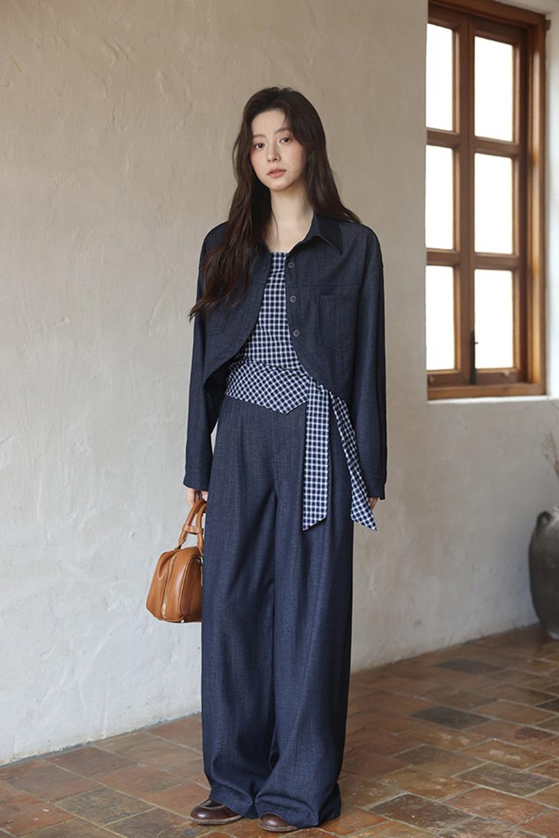 [pre-order] 해핀 데님 쓰리피스 SET