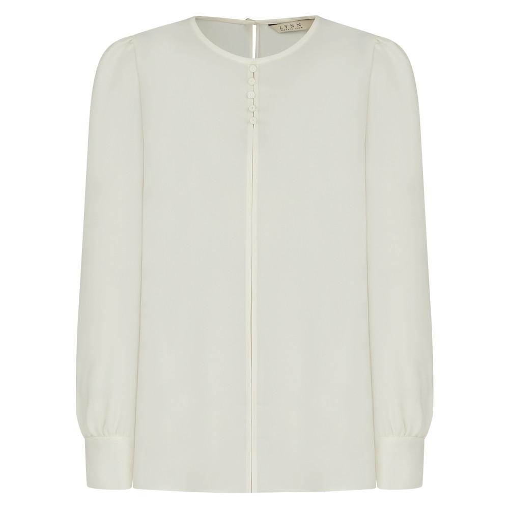 [린]프론트 장식 블라우스 LGBLMA9900 : 린 LYNN