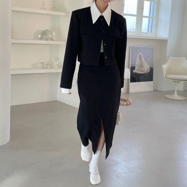 어반 투피스 셋업-set(3c)