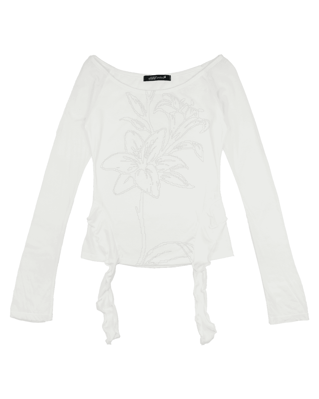 [4차]LILY FRILL T SHIRTS [ivory]