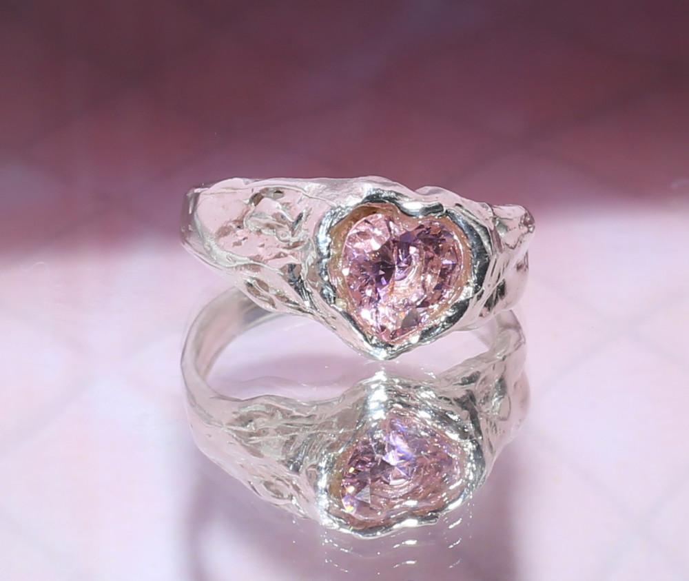 우정반지 925실버 원석반지