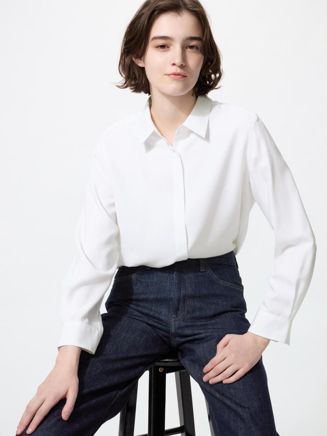 레이온블라우스