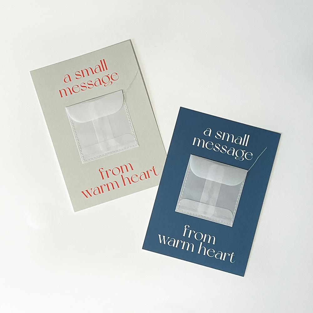 [모멘트스토리지] A SMALL MESSAGE CARD 스몰 메시지 엽서 2종