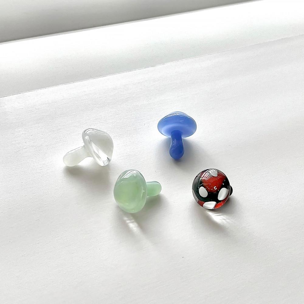 버섯 글라스 오브제 (mushroom glass object)