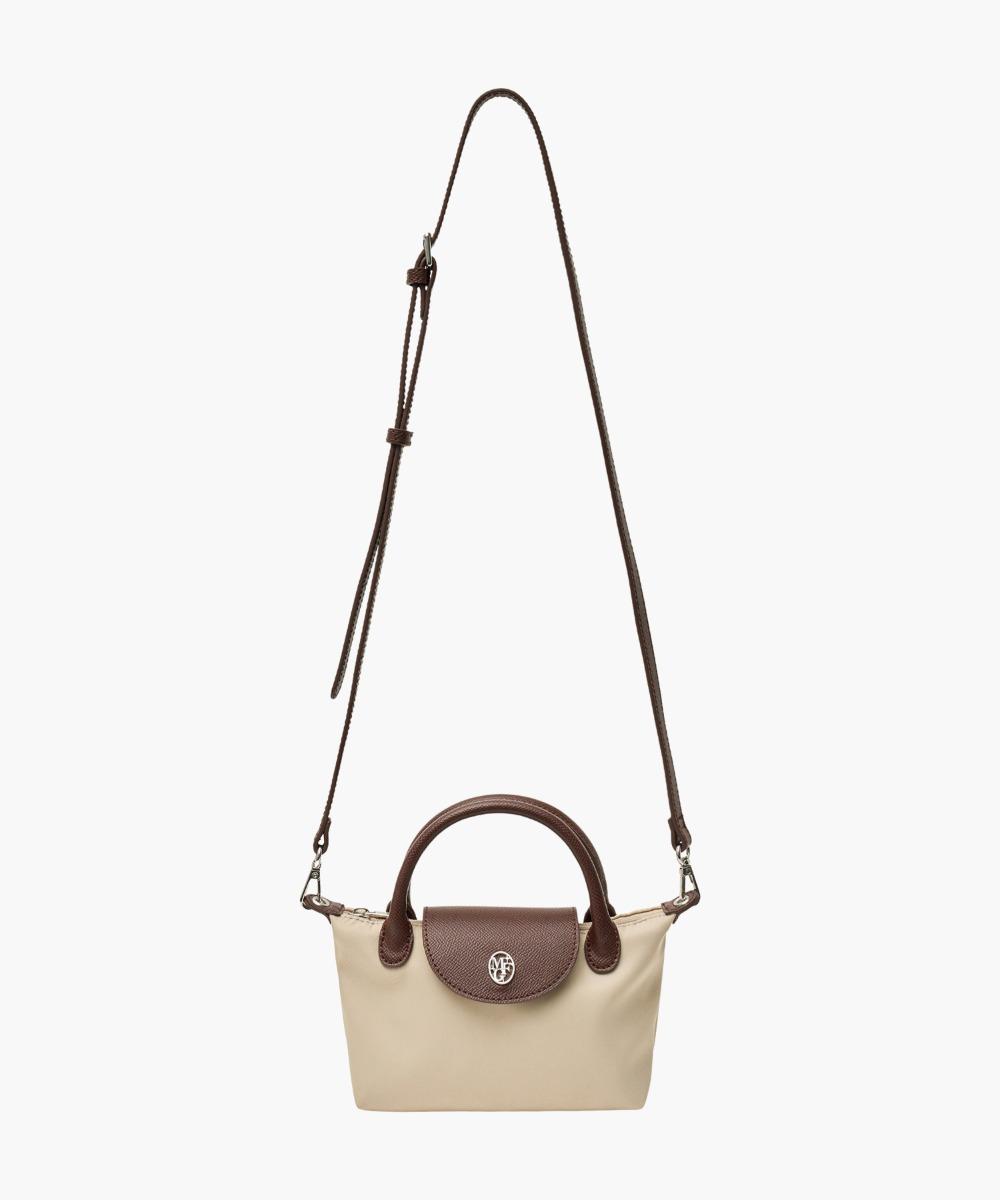 [7/4 예약발송] CIRCLE LOGO MINI TOTE BAG light beige