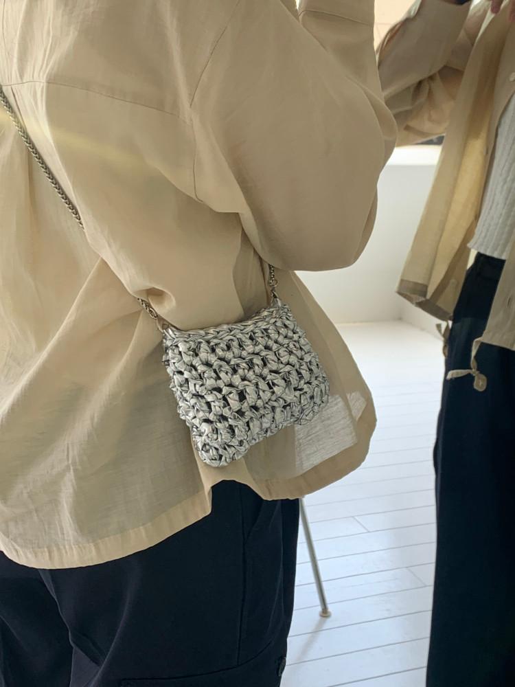 실버 미니백 silver mini bag / 뜨둥 5월의 가방 (2023)