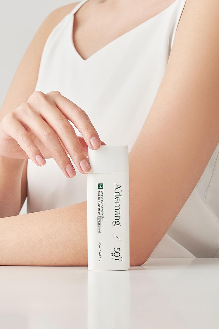 센텔라시카 앰플 선크림 포 센시티브 SPF50+ EGF