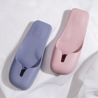 [슬림퍼] 작은 발을 위한 문에 안걸리는 욕실화 슬림퍼 뮬솔라