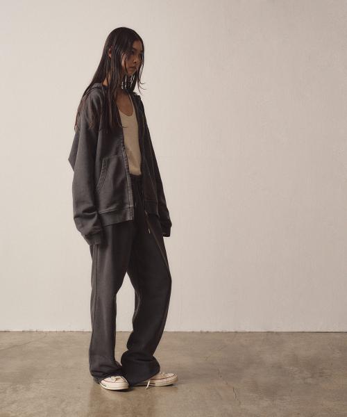W Raven Extension Pants_Charcoal
