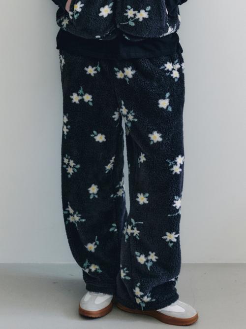 플라워 플러피 팬츠 2colors