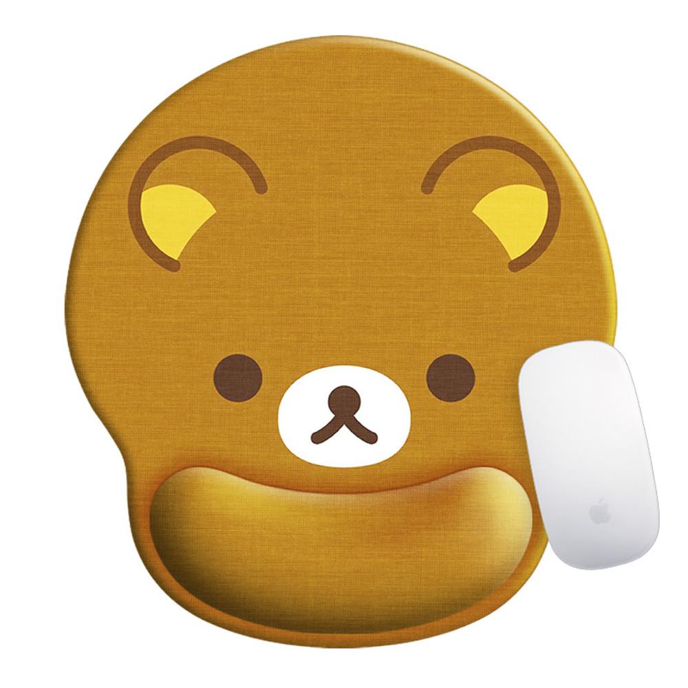 리락쿠마 코리락쿠마 키이로토리 손목쿠션 마우스패드 귀여운 캐릭터 손목보호 마우스패드