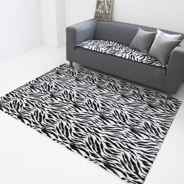 [까사베르데]지브라 극세사 카페트 150x200