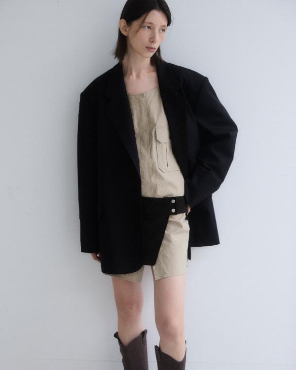 WOOL DADDY JACKET - BLACK