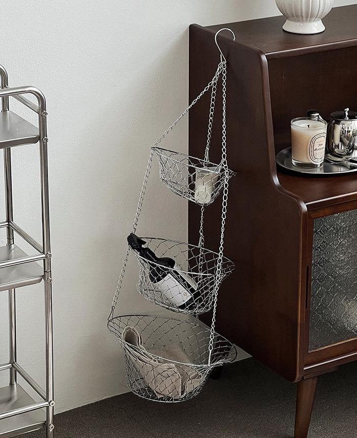 철제 행잉 바스켓