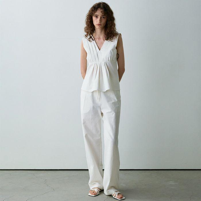 Madeleine string pants (Ivory)