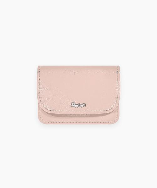 Sinoon Logo Card Wallet (Soft Pink)