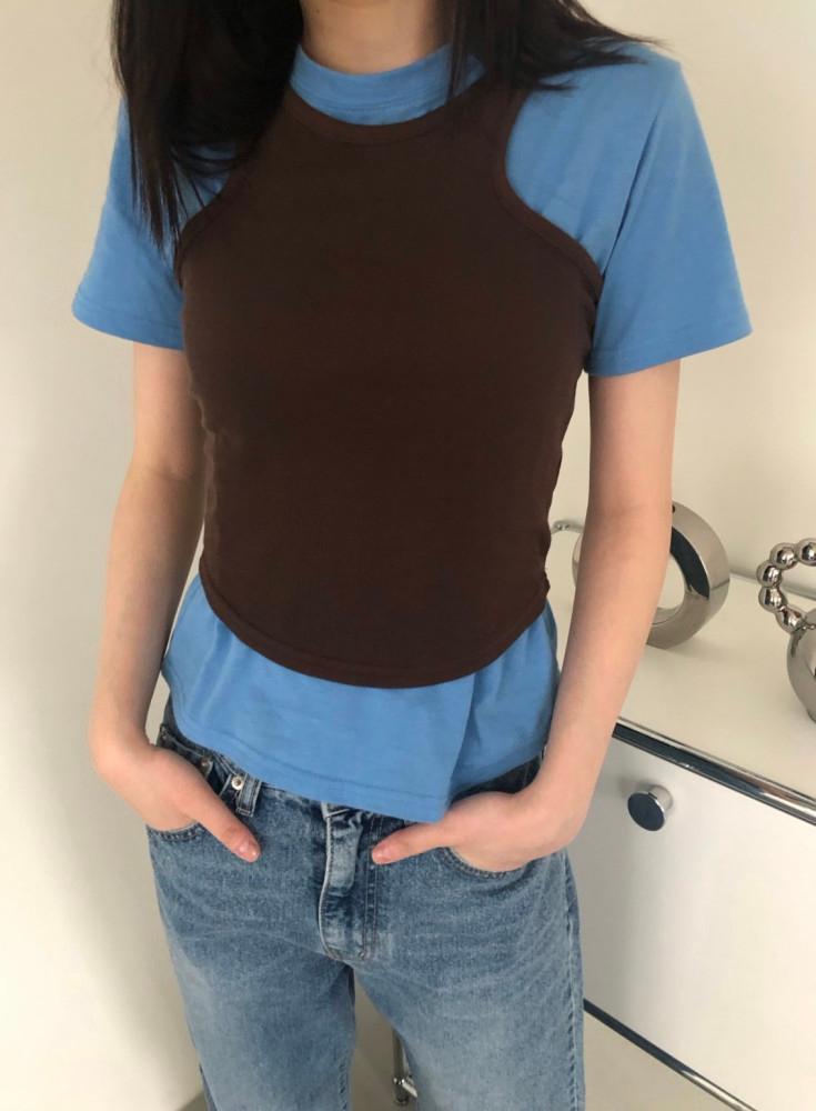 데일리 무지 반팔티 6color