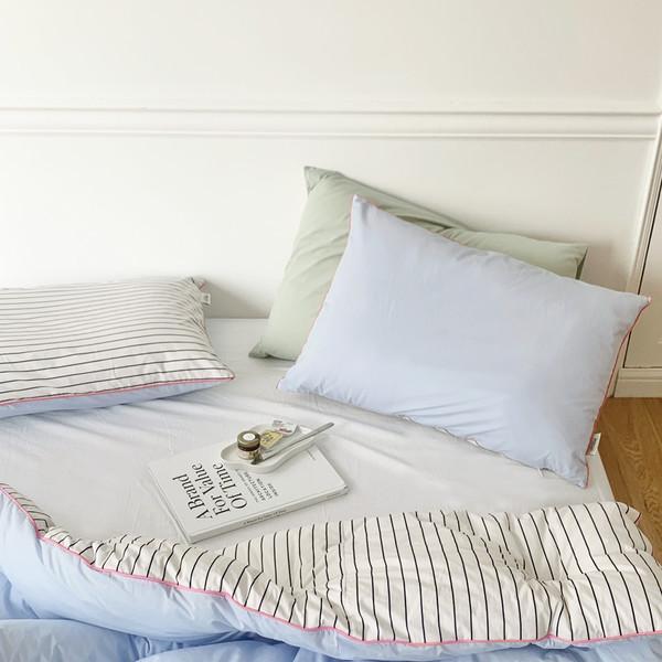 [MADE] 코코 스트라이프 차렵이불 (2colors)