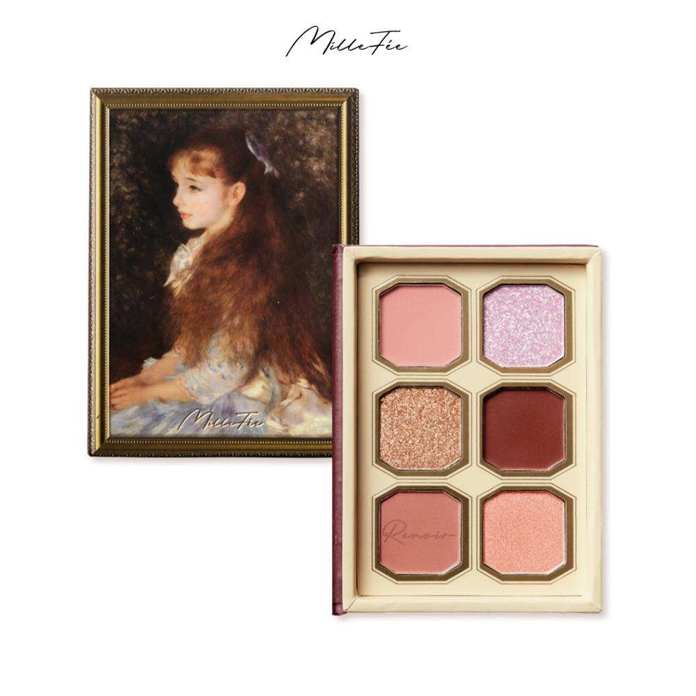 MilleFee 밀퓌 페인팅 아이섀도우 팔레트 01 귀여운 일레느
