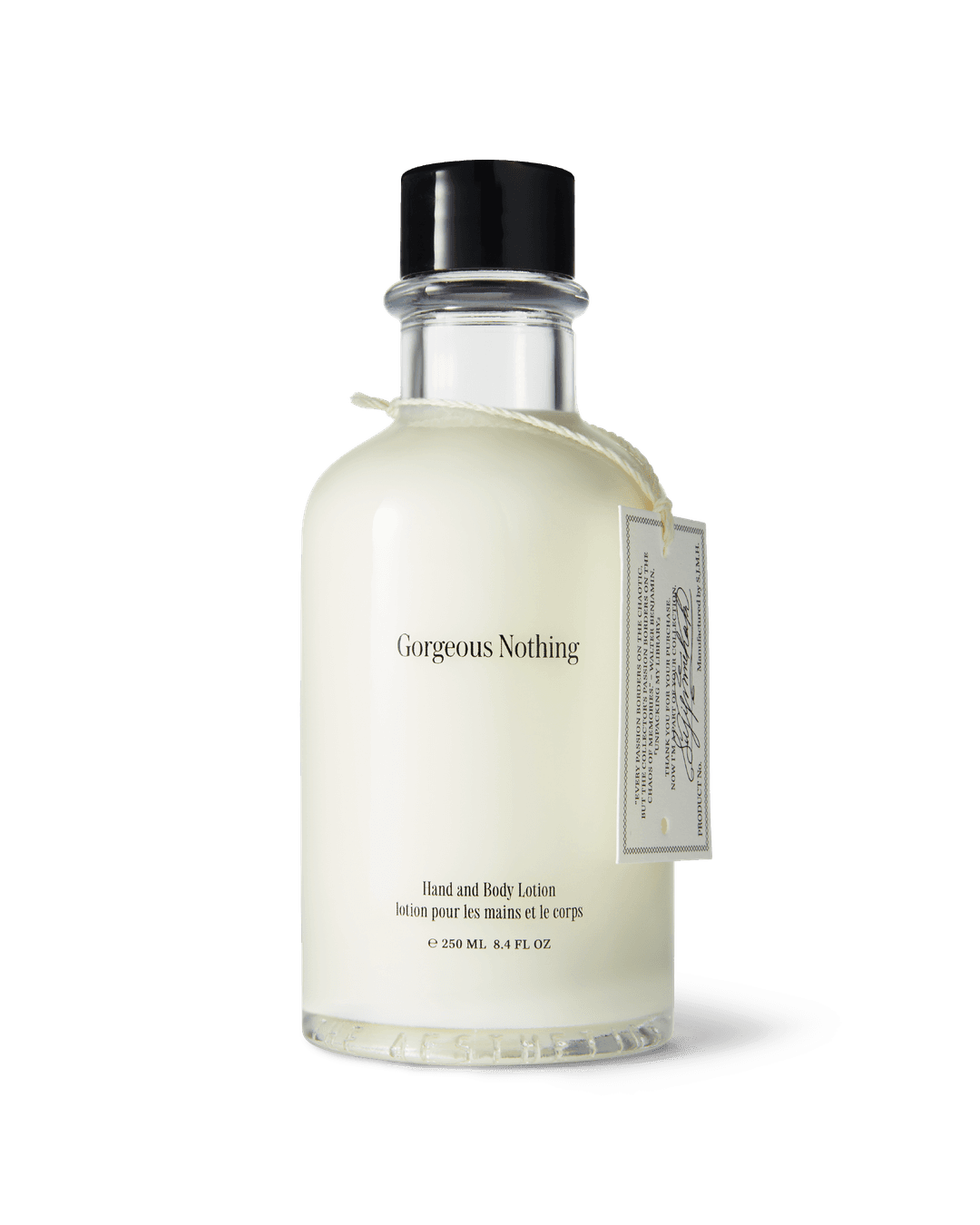 GORGEOUS NOTHING SCENTED HAND&BODY LOTION 250ML