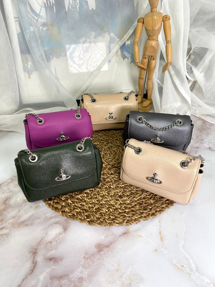 비비안웨스트우드 뉴 미니 체인 크로스백 (34컬러)