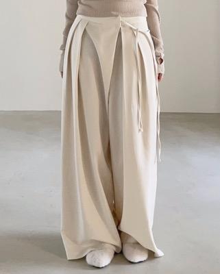 loose strap pants (3color)